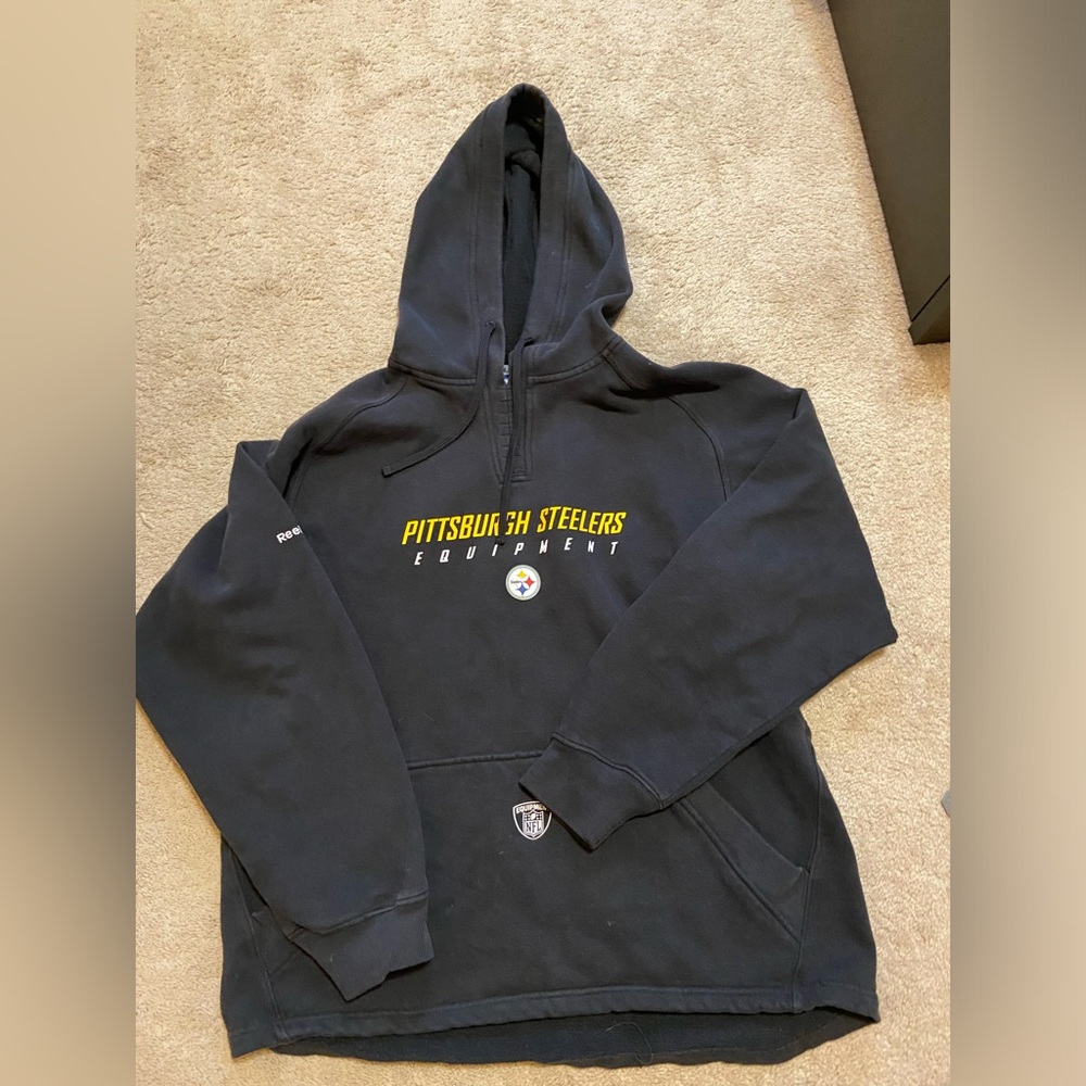 Rare Steelers equipment manager hoodie!!